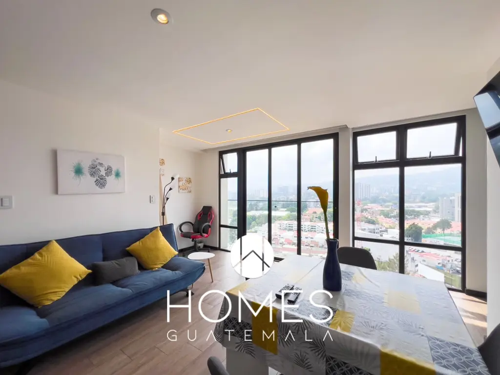 Apartamento amueblado en Renta, Zona 10.