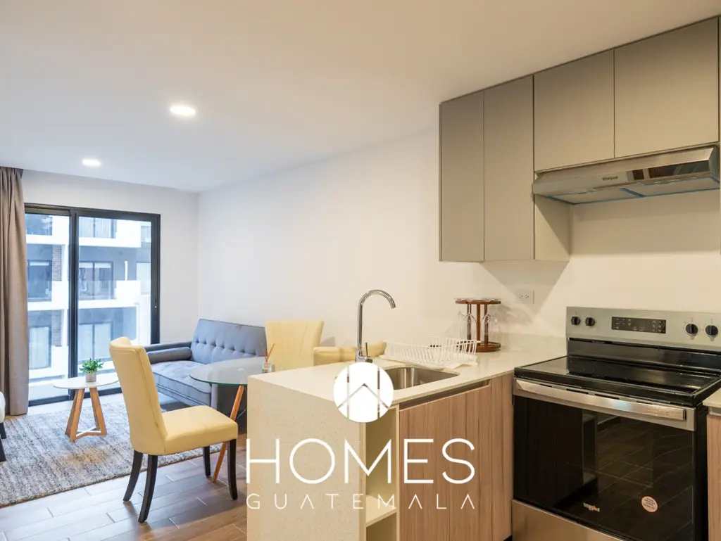 Apartamento Amueblado en Renta, Zona 14.